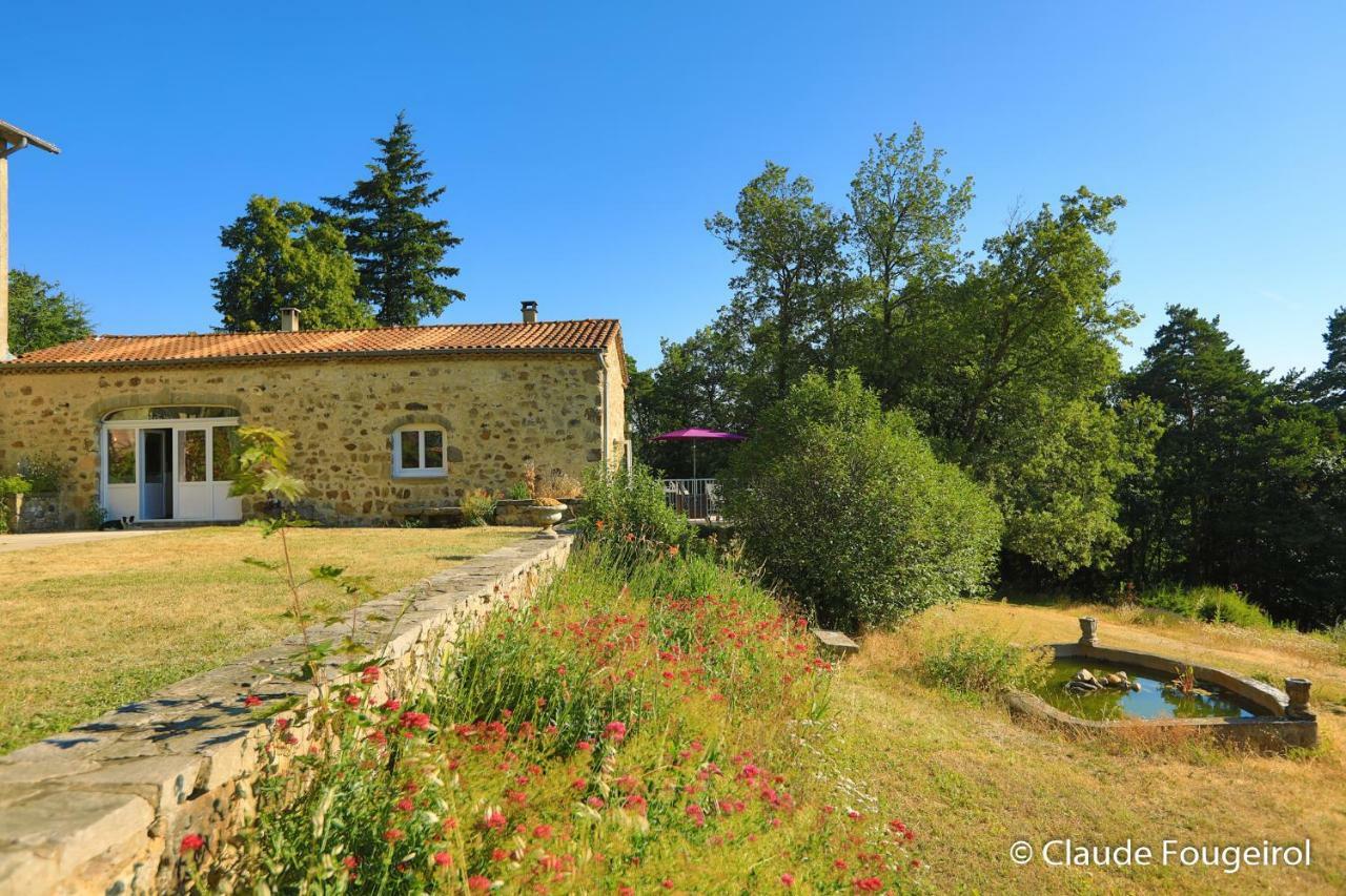 Villa Rouvesol Saint-Romain-de-Lerps Exteriör bild